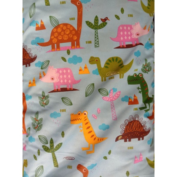 kain sprei Dinosaurus meteran / motif karakter dinosaurus / kain meteran / sprei meteran
