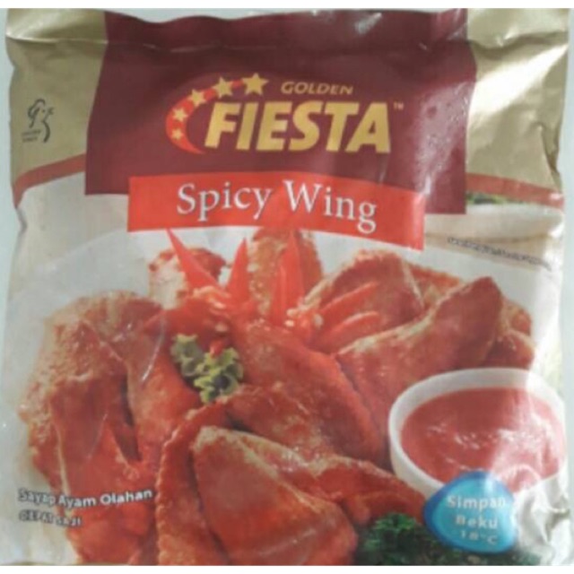 

Golden fiesta wing 500gr