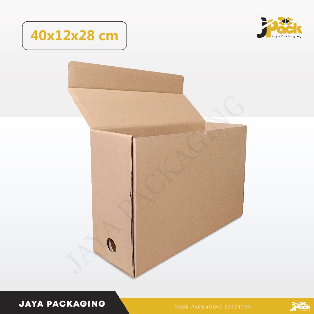 

Box File 40x12x28 cm Kardus/Arsip/File/Filebox/document/arsipbankkalsel