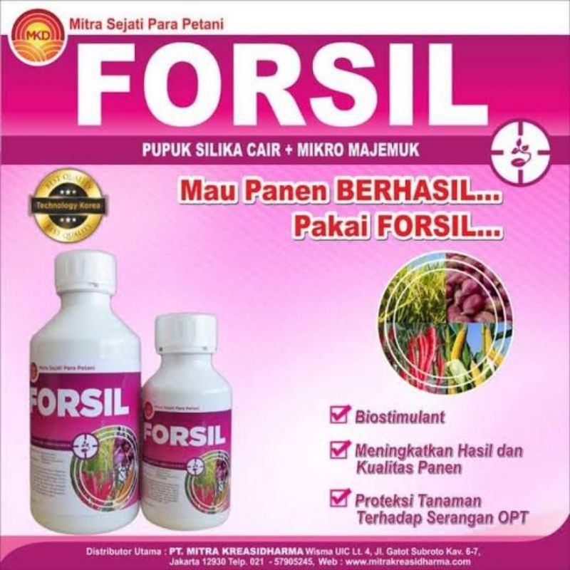 Forsil (Pupuk Silika Cair +Mikro Majemuk 250ml