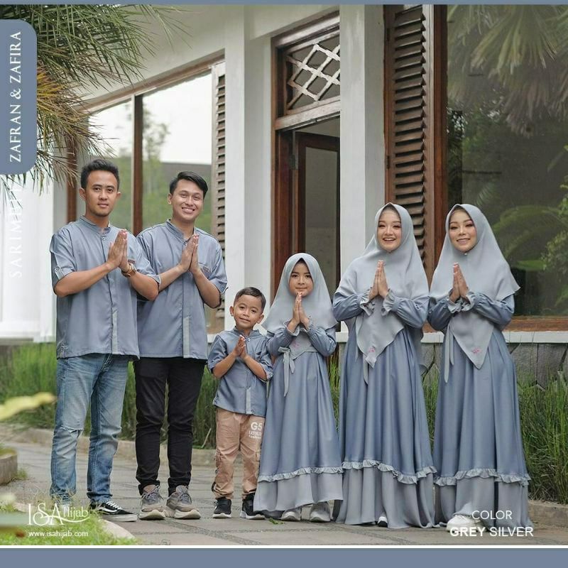 Gamis Zafira  Dress only Sarimbit Couple Zafron Zafira by isa hijab