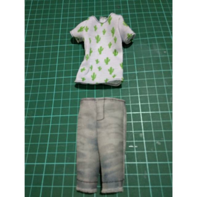 Baju boneka ken barbie mattel