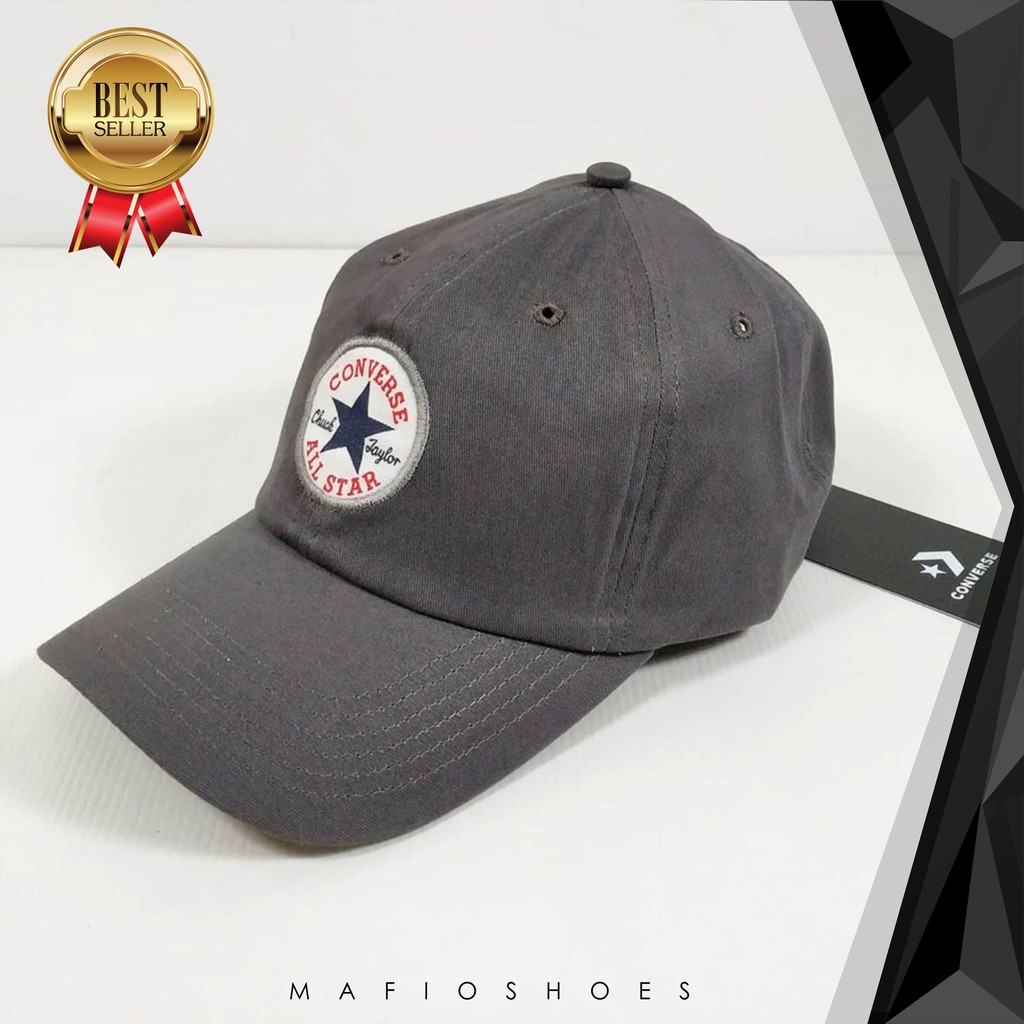 TOPI CONVERSE CORE GREY/TOPI CONVERSE/TOPI OLAHRAGA/TOPI JALAN/TOPI MURAH