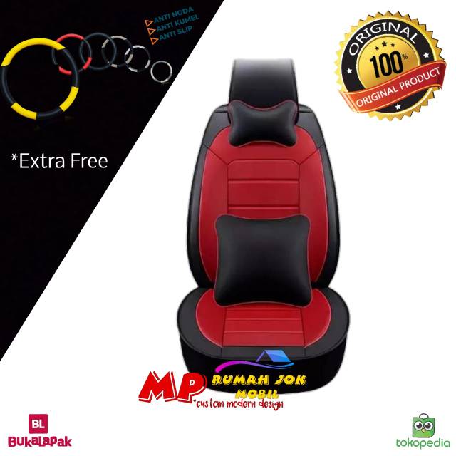 Sarung jok/Cover Jok Mobil Bahan MBtech Original Xpander Wuling Inova Ertiga Sigra Rush BRV Livina d