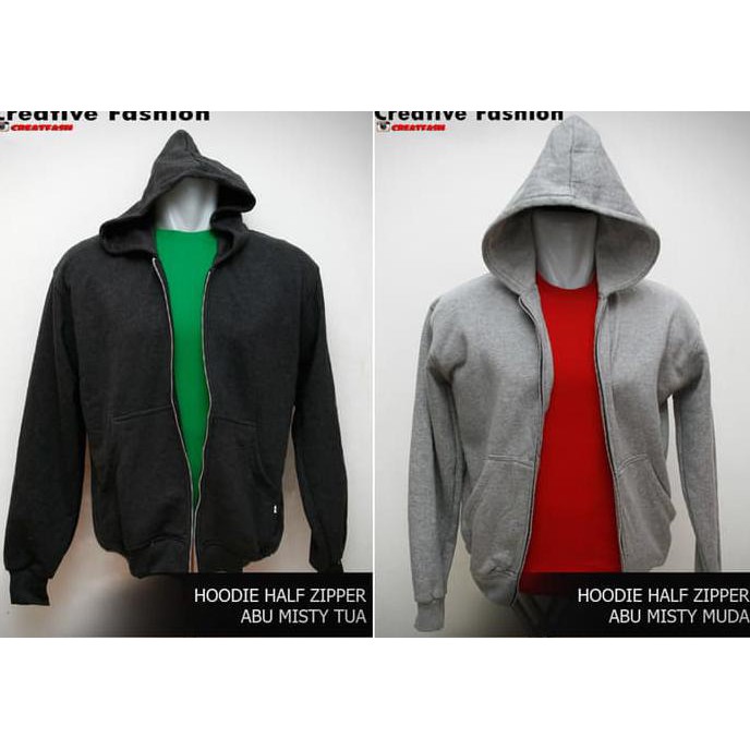 Hoodie Zipper Cotton Fleece