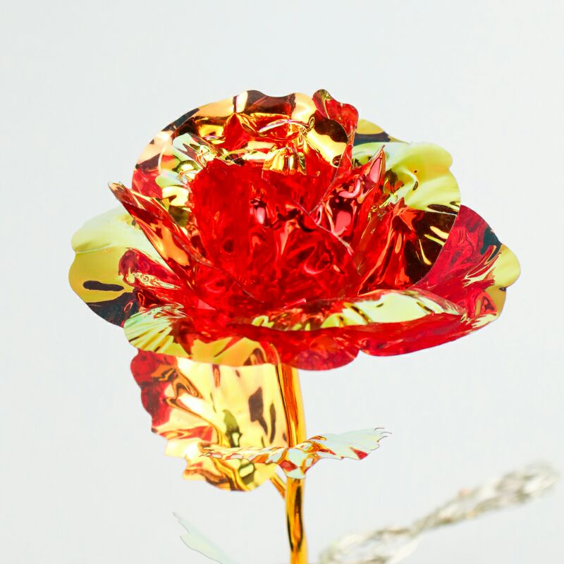 Bunga Mawar Lampu LED Dekorasi Black Illumation Rose TaffLED Ac03
