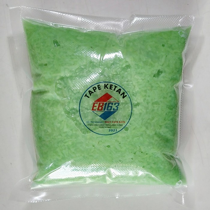 

KETAN-BERAS- TAPE KETAN HIJAU 1000 GRAM -BERAS-KETAN.