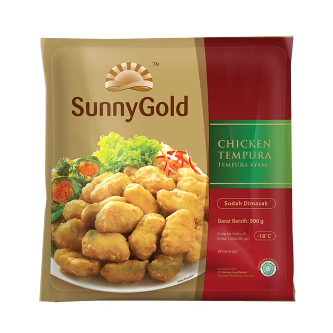 

SUNNY GOLD Chicken Tempura / SUNNY GOLD Tempura Ayam [500gr]