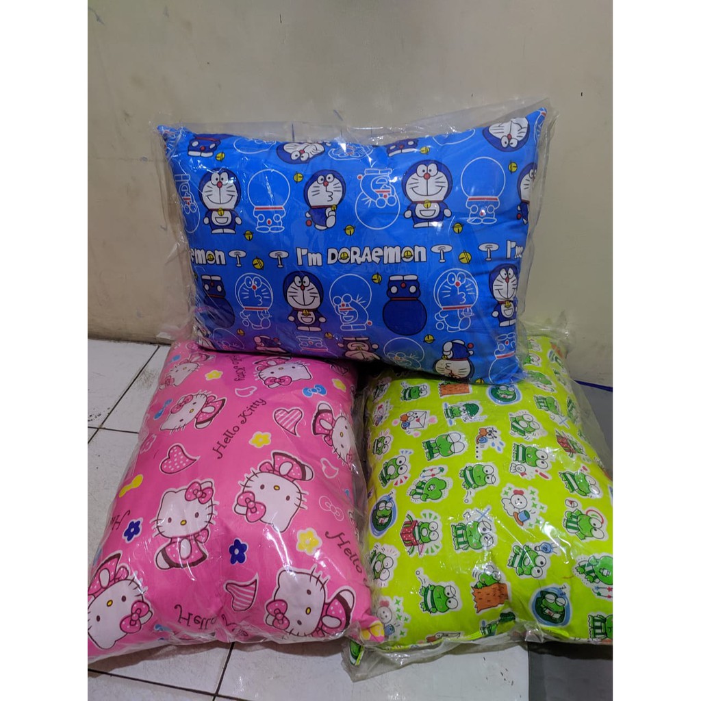 Bantal Tidur Ukuran Besar Size 45*65Cm Motif Karakter