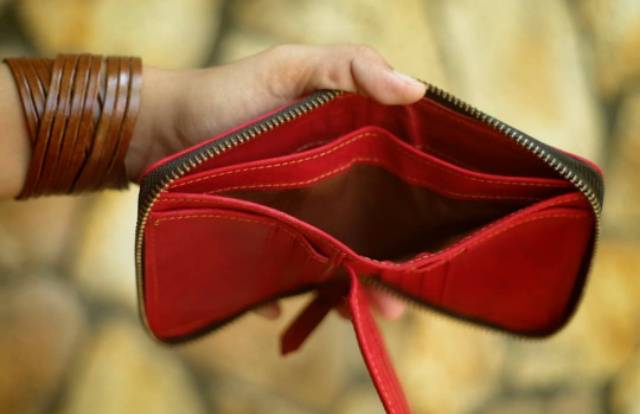 AIRA | Dompet Kulit Asli Unisex Small Zipper Wallet