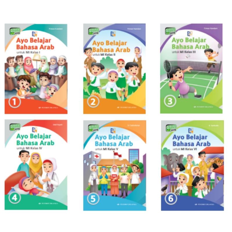 ayo belajar bahasa arab sd kelas 1-6 erlangga