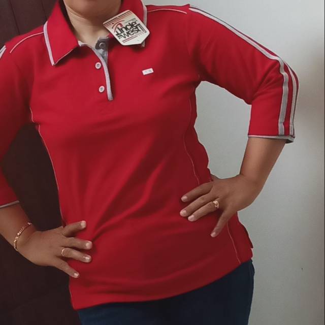 Wangki merah lis abu2 unclewest Uk XL