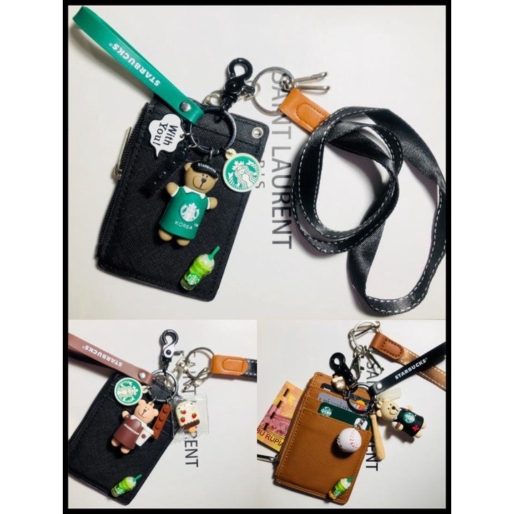 

BEST SELLER !!! DOMPET CARDHOLDER STARBUCKS KARTU ID/AKSES/ATM/PELAJAR/GIFT/KEYCHAIN TERLARIS