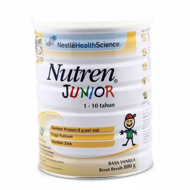 

NUTREN JUNIOR VANILA 800 GR (1-10 TAHUN)