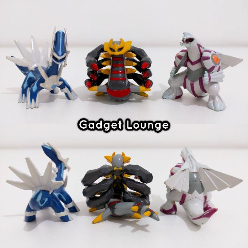 Takara Tomy Moncolle Legendary Pokemon Diamond & Pearl Sinnoh : Dialga + Giratina + Palkia