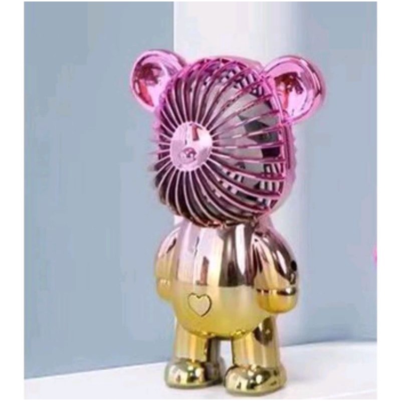 KIPAS MINI GRADASI/MINI FAN GRADASI/MOTIF BEAR