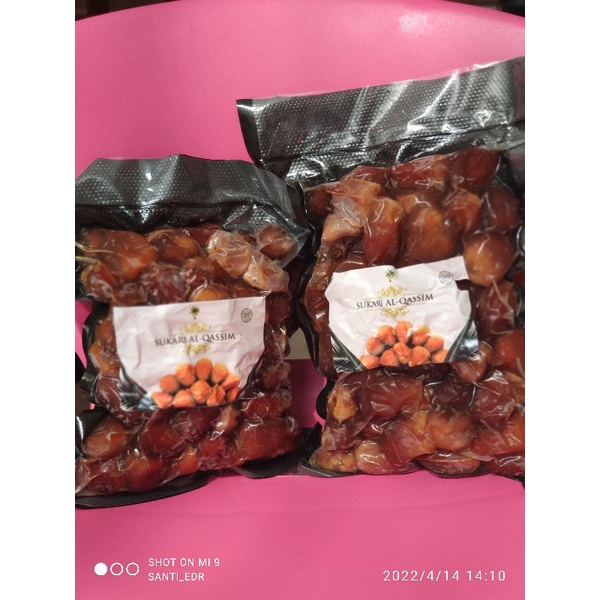 

Kurma Sukari Al-Qassim repack vacuum ukuran 1kg