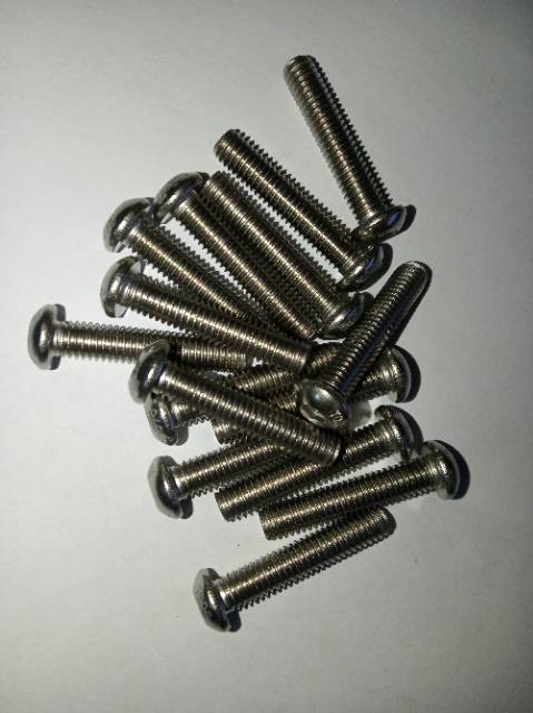 Button L M6 X 30 (3cm)stainless 304