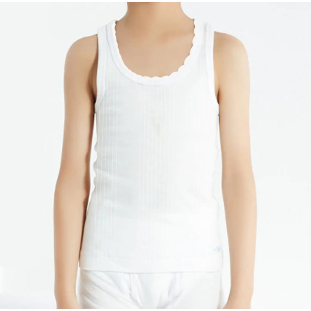 12 PCS KAOS DALAM ANAK PEREMPUAN/ SINGLET ANAK/ KAOS DALAM ANAK/ BAJU DALEMAN ANAK