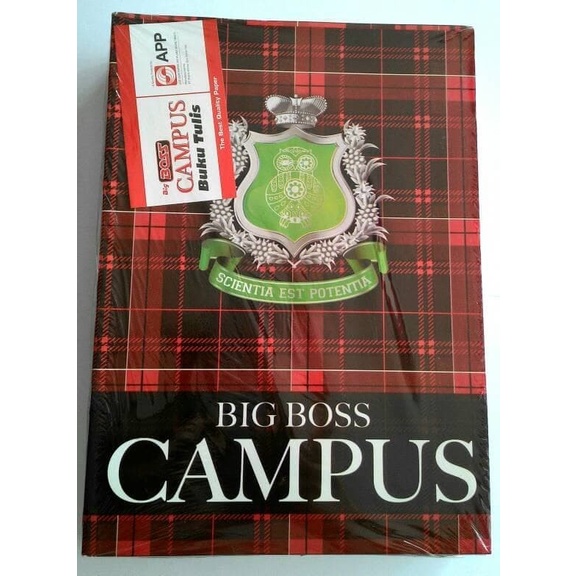 

(BISA COD) [KHUSUS GOSEND] Buku Tulis Big Boss/Campus 36 lembar (1 pack=10 buku)