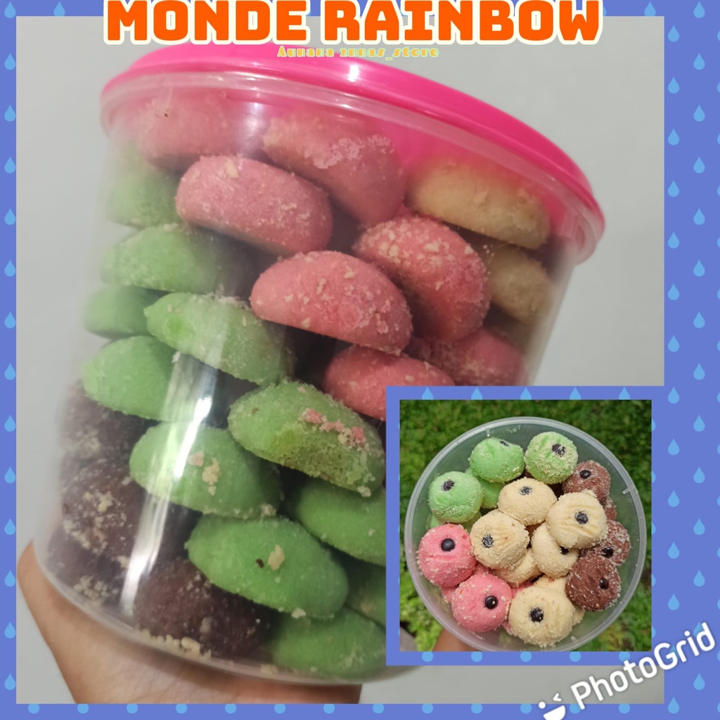 

KUE MONDE RAINBOW / KUE MONDE / AGEN KUE MONDE / PRODUSEN KUE MONDE RAINBOW