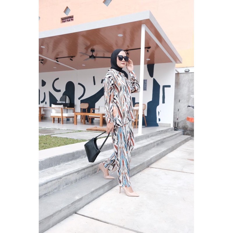 Piyama Wanita Piyama Rayon Piyama One Set Piyama Hijab Piyama Daily Piyama murah Piyama Tidur