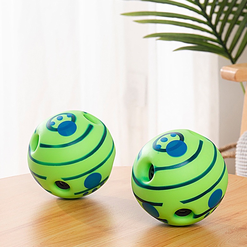 Whoopi interactive dog giggles ball