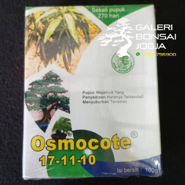 Pupuk Osmocote Dekastar 100gr Pupuk Daun - Seimbang - Bunga-Buah