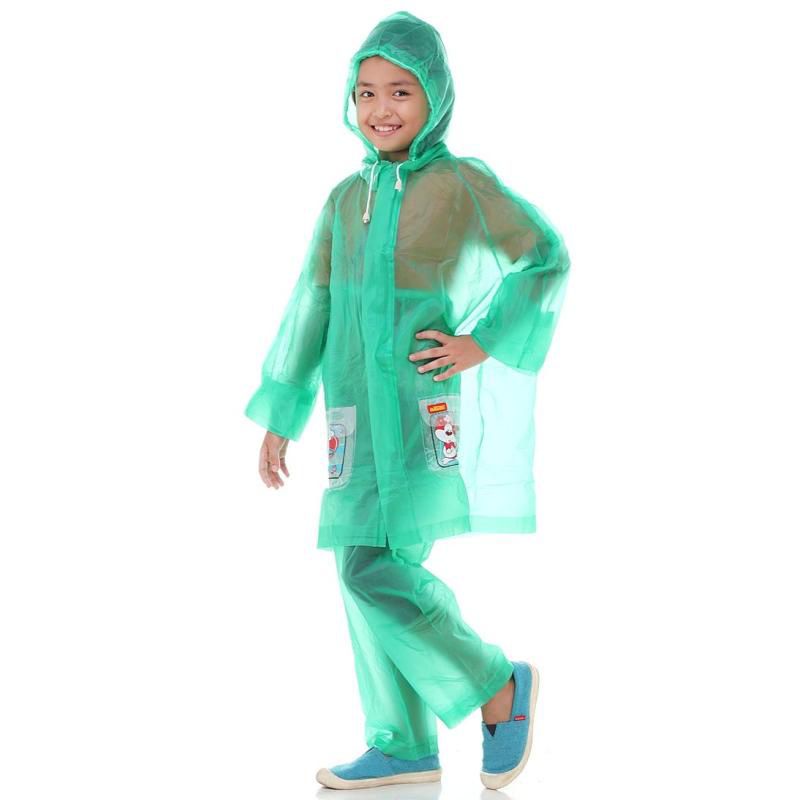 Setelan Jas Hujan Anak / Raincoat Kids / Mantel Hujan Elmondo Anak