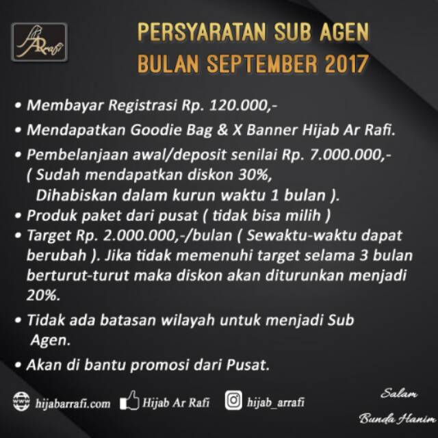 

Goodie bag buat SUB AGEN.