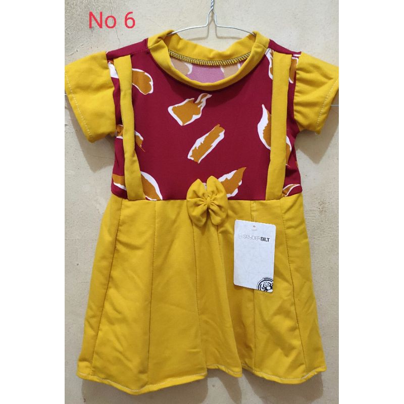 Dress Lucu Anak 1-2tahun untuk lebaran