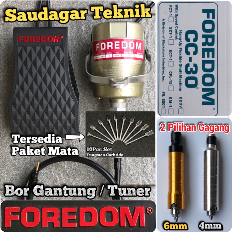 BOR GANTUNG FOREDOM CC30 Mesin BOR TUNER Mesin BOR GRAFIR FOREDOM CC-30