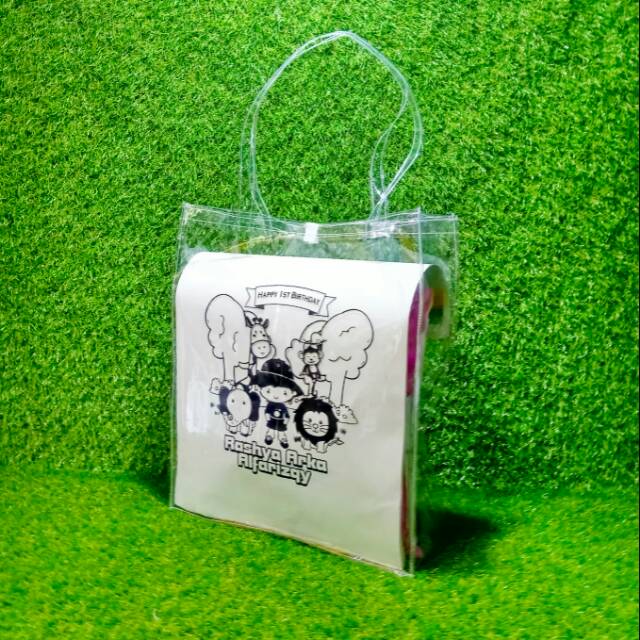 

30x30x10 Paket Hemat 12 pcs Mika Polos Full Size L Pake Sablon