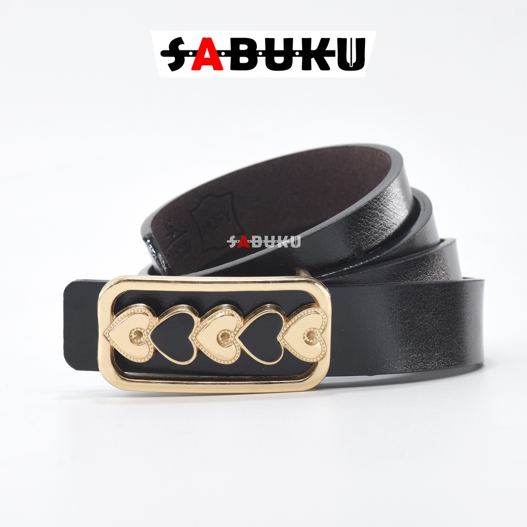 Ikat Pinggang Wanita Gold Fashion Korea Ikat Pinggang Dress Kepala Besi Sabuk Belt Wanita - 262