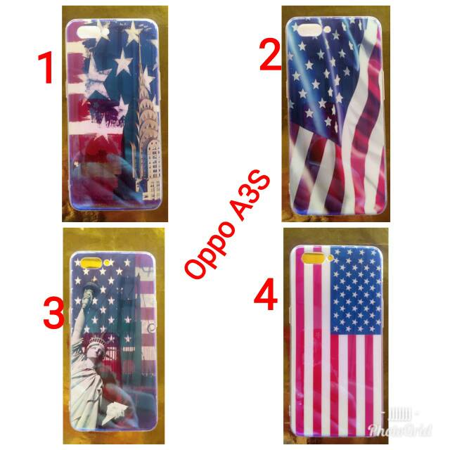 Case motif cowok Oppo A3S
