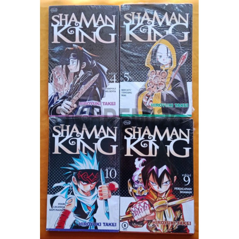 [GRATIS GANTUNGAN & STIKER ANIME] Komik Shaman King Original / ShamanKing / Komik Shaman King Baru S