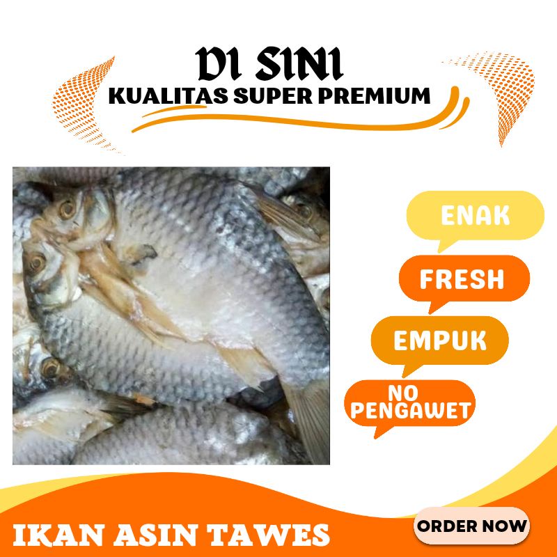

Ikan Asin Tawed 1kg Kualitas Super Premium by Sayuran Segar Garut6