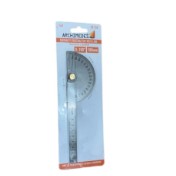 

Busur derajat penggaris combi stainless protactor alat ukur sudut / Stainless Degree protractor / busur derajat / pengukur sudut / penggaris busur Alat Ukur Sudut