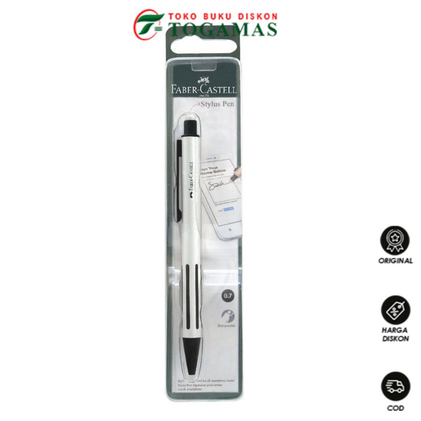 

PULPEN BOLLPOINT BALLPEN VERNATE 0.7MM FASCIA WHITE FABER CASTE