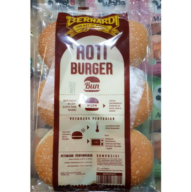 

Roti burger wijen bernardi