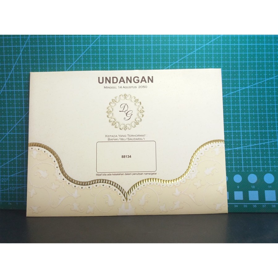 Undangan Blangko ERBA 88134 Free Plastik