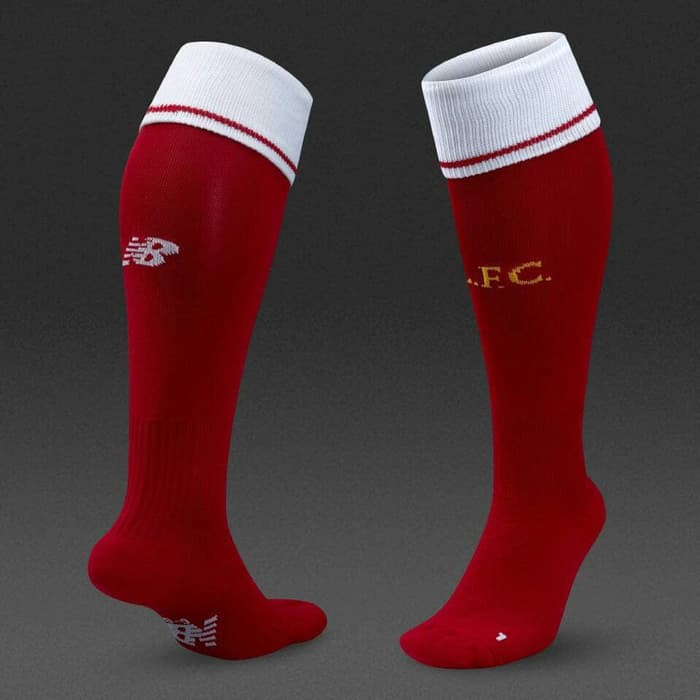 Promo Terbaru KAOS KAKI BOLA LIVERPOOL HOME 2017/2018 GRADE ORIPromo