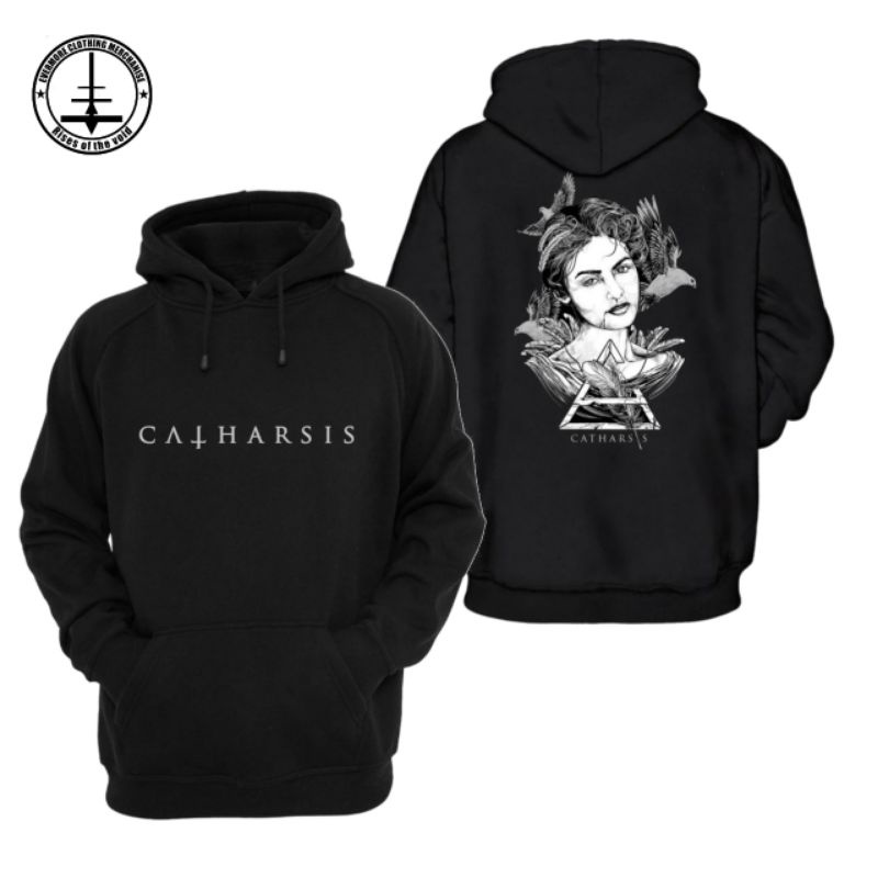 HOODIE CATHARSIS EMPIRE QUALITY PREMIUM JAKRT METAL BRAND BIMO PICKY PICKS UNISEX 100cotton flece