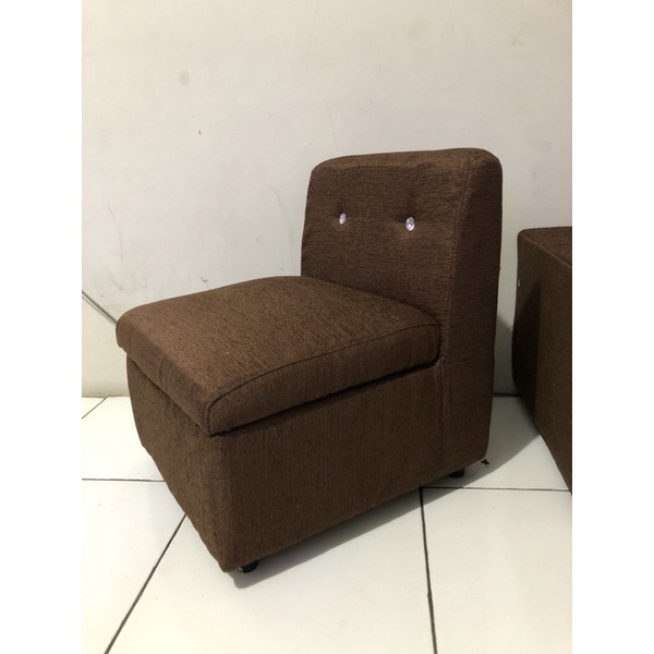 PROMO Sofa Anak Minimalis 2 Dudukan + Meja Full Busa