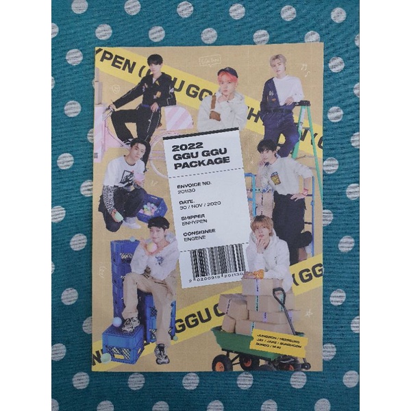 READY STOCK ENHYPEN GGU GGU BOOK 2022 (NO DAMAGE)