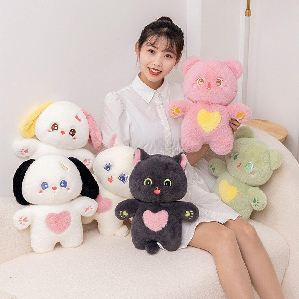 MXBEAUTY Cuddle Bear Plush Toy 38CM Kawaii High Quality Fluffy Home Decor Cartoon Appease Doll Dog Stuffed Toy