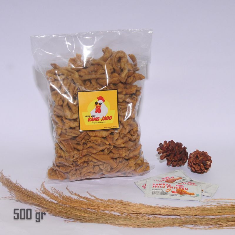 

Kripik Usus Bang Jago 500 gr