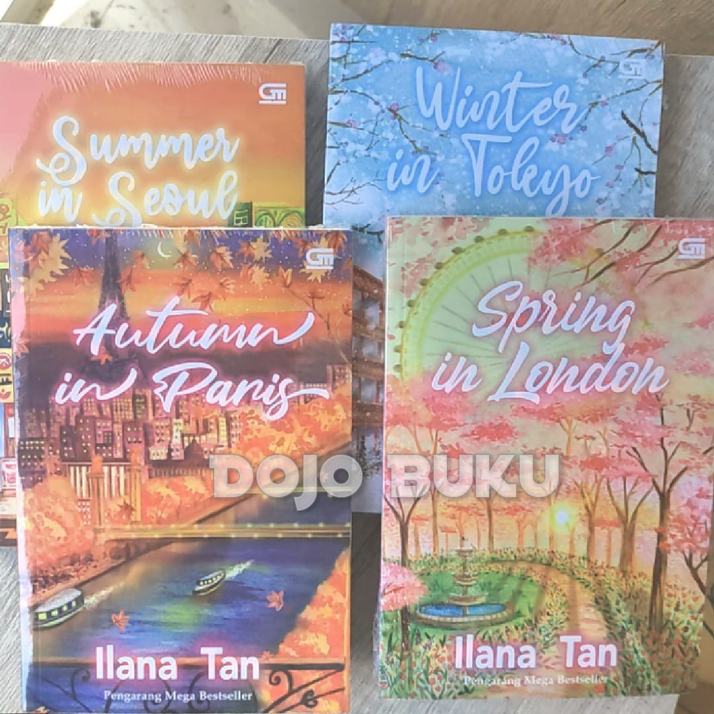 Set Ilana Tan Novel 4 Musim ( Cover Baru )