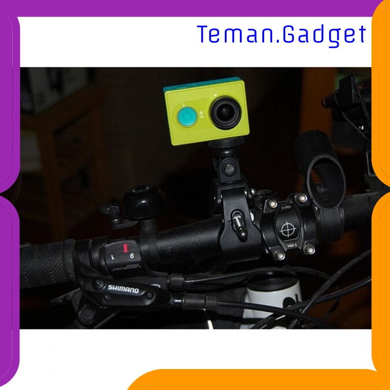 TG-IB643 MOUNT GAGANG SEPEDA UNTUK XIAOMI YI / YI 2 4K / GOPRO HERO 3/2/1