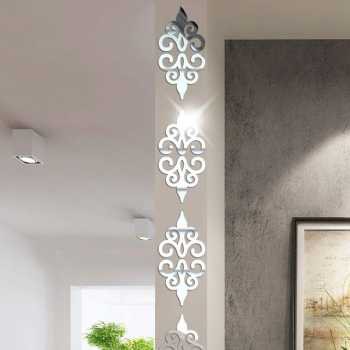 SOLEDI Sticker Dekorasi Dinding Mosaic Mirror Acrylic 10 PCS - SL01